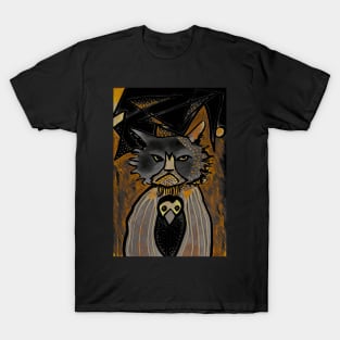 Mean Cat in Quarantine T-Shirt